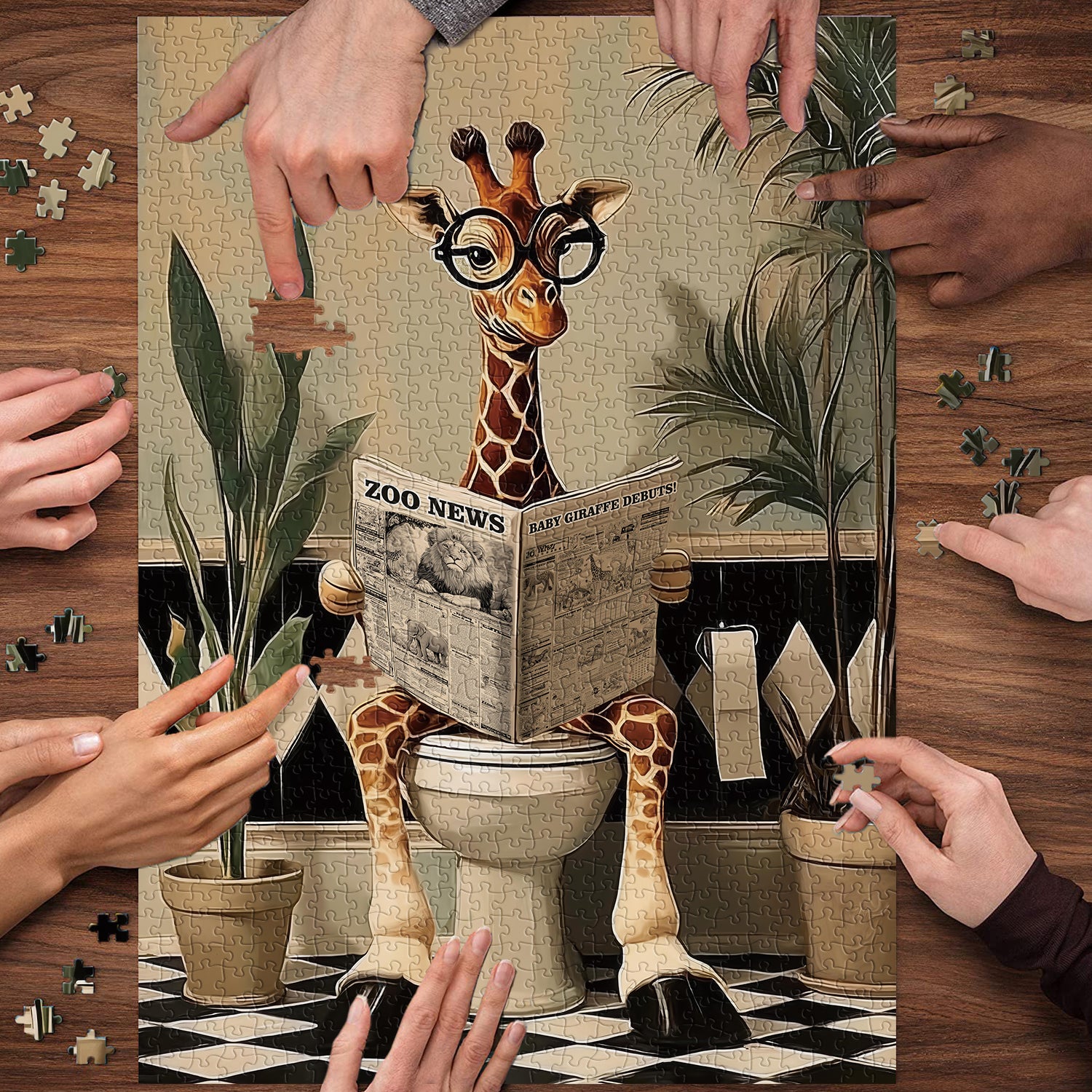 Paper Time Jigsaw Puzzle 1000 Pieces