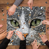Pebble Cat puzzle puzzle 1000 pezzi