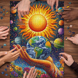 Puzzle bloom cosmic puzzle 1000 pezzi