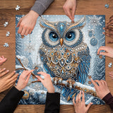 Puzzle puzzle di gufo invernale 1000 pezzi