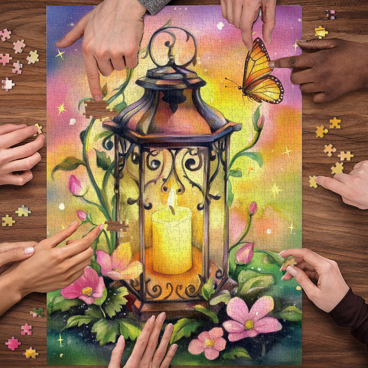 Puzzle lantern estivo puzzle 1000 pezzi