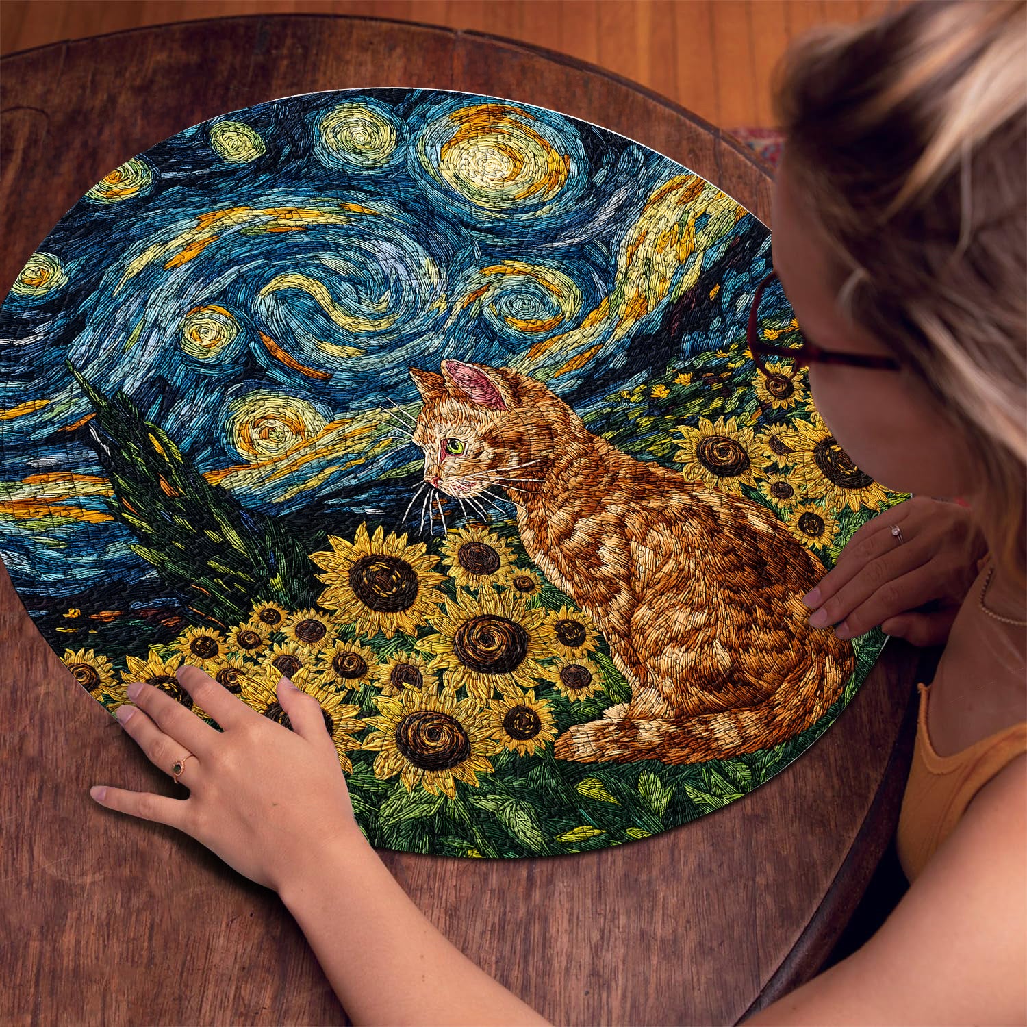 Puzzle puzzle a baffi stellari 1000 pezzi