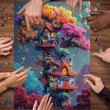 Puntatore di puzzle di fata albero 1000 pezzi