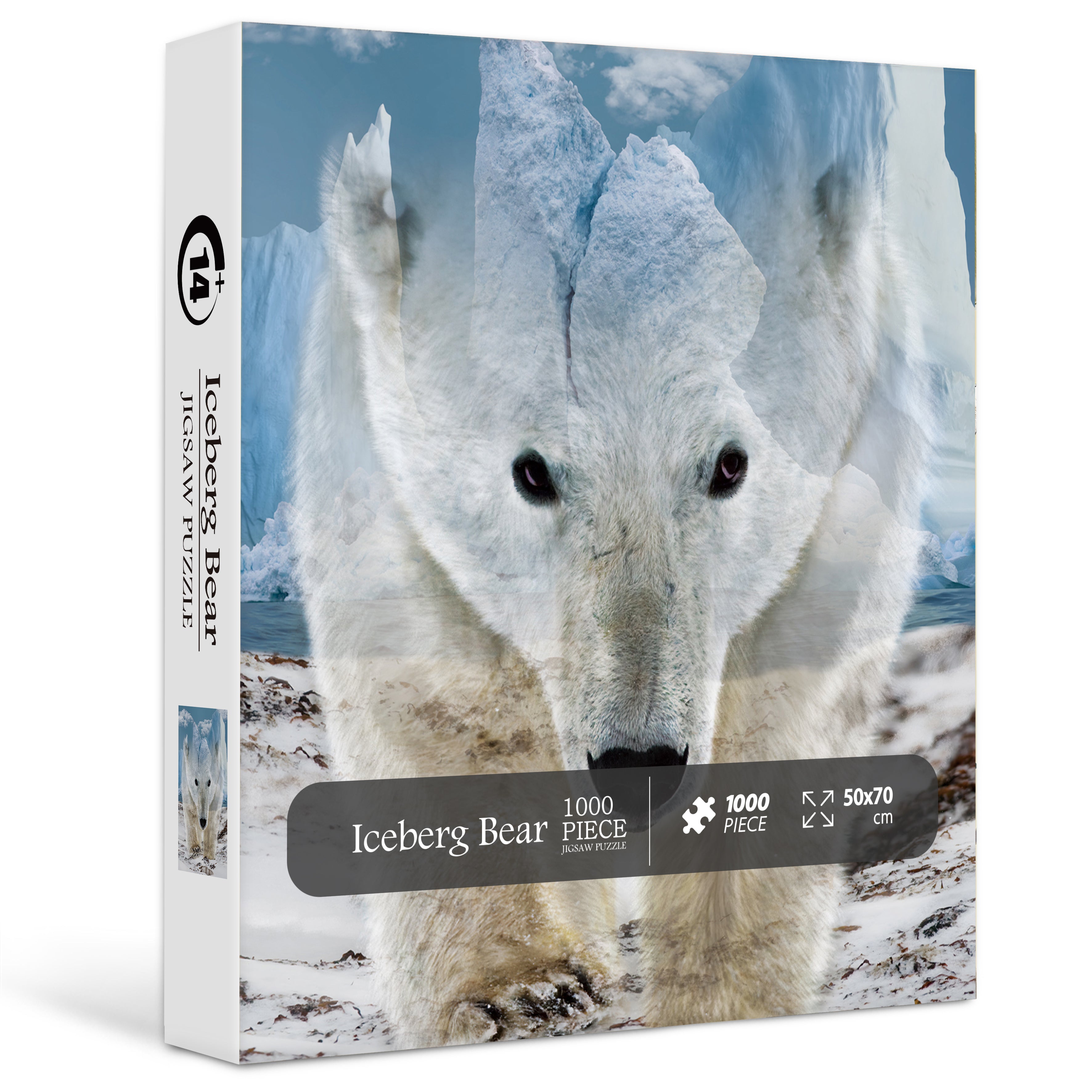 Eisbergbär -Puzzles 1000 Stücke