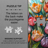 Puzzle en puzzle en tulipes 1000 pièces