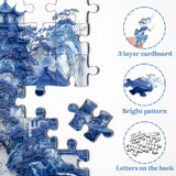 Puzzle Sérénité bleue 1000 pièces