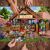 Gnome Garden Delight Jigsaw puzzle 1000 pezzi