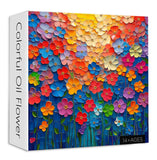 Fleur d'huile colorée Puzzle de puzzle 1000 pièces