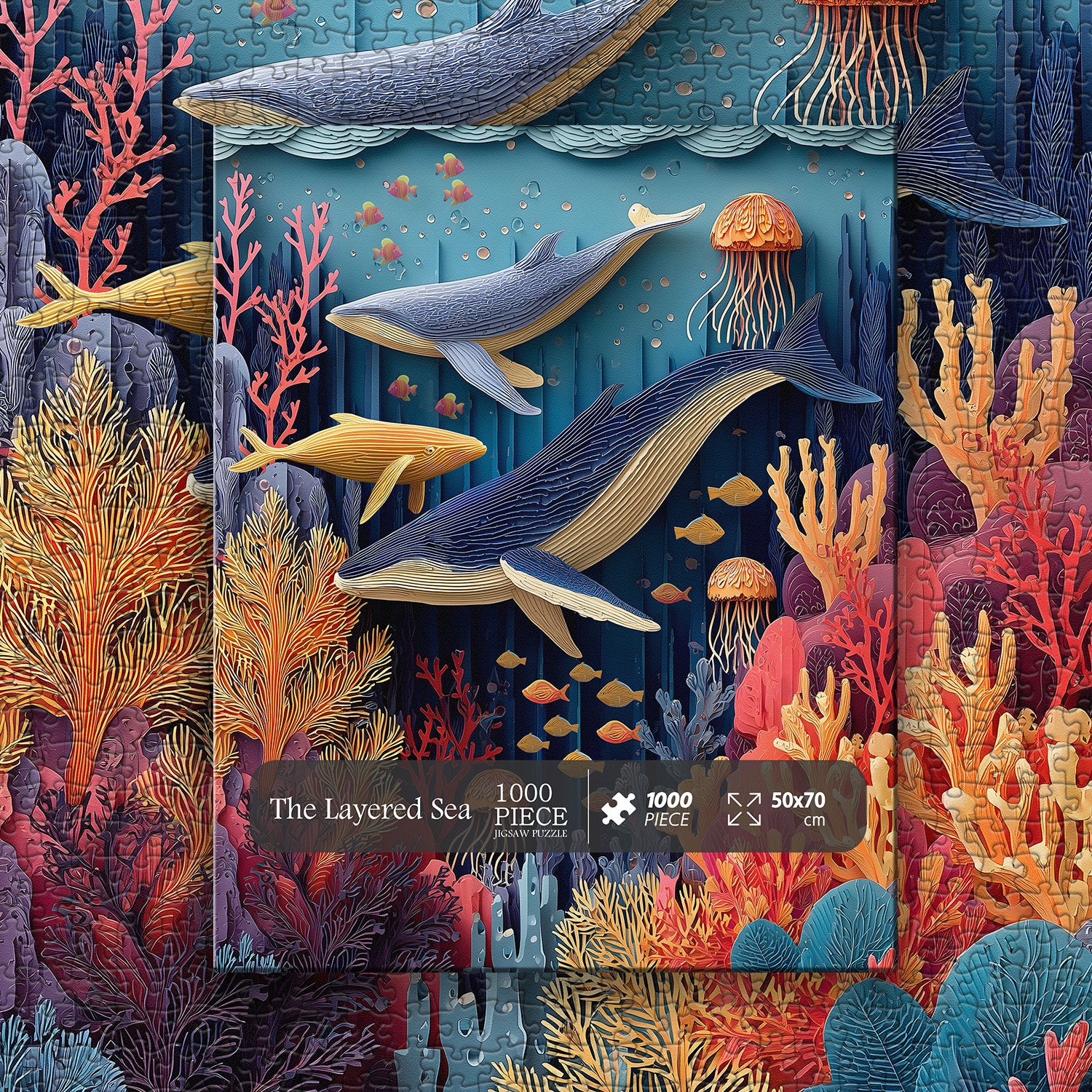 The Layered Sea Jigsaw Puzzle 1000 Pieces