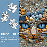 Puzzle gatto in pietra puzzle 1000 pezzi
