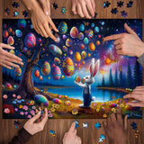 Uovo coniglietto delizioso puzzle puzzle 1000 pezzi