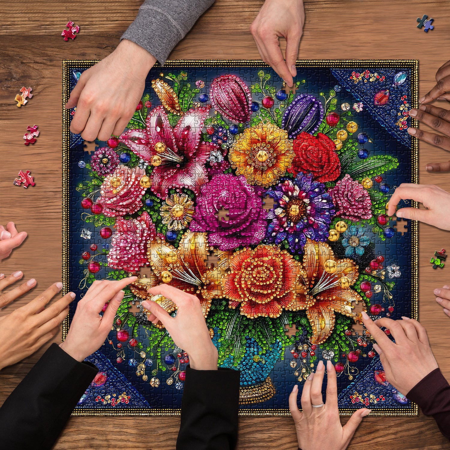 Puzzle Jewel Blossom 1000 pezzi