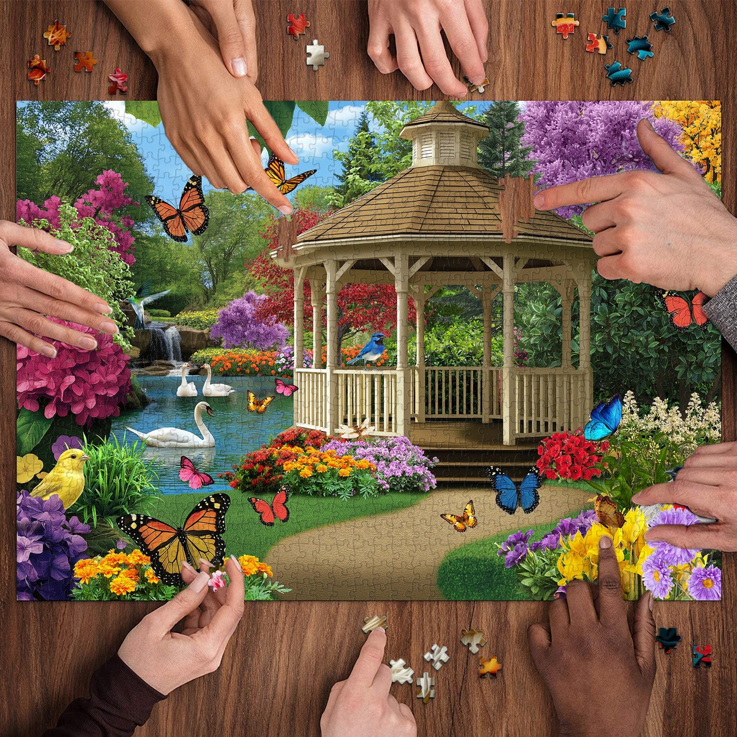 Silent Garden puzzle puzzle 1000 pezzi