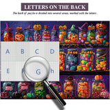 Barattoli di caramelle di Halloween puzzle puzzle 1000 pezzi