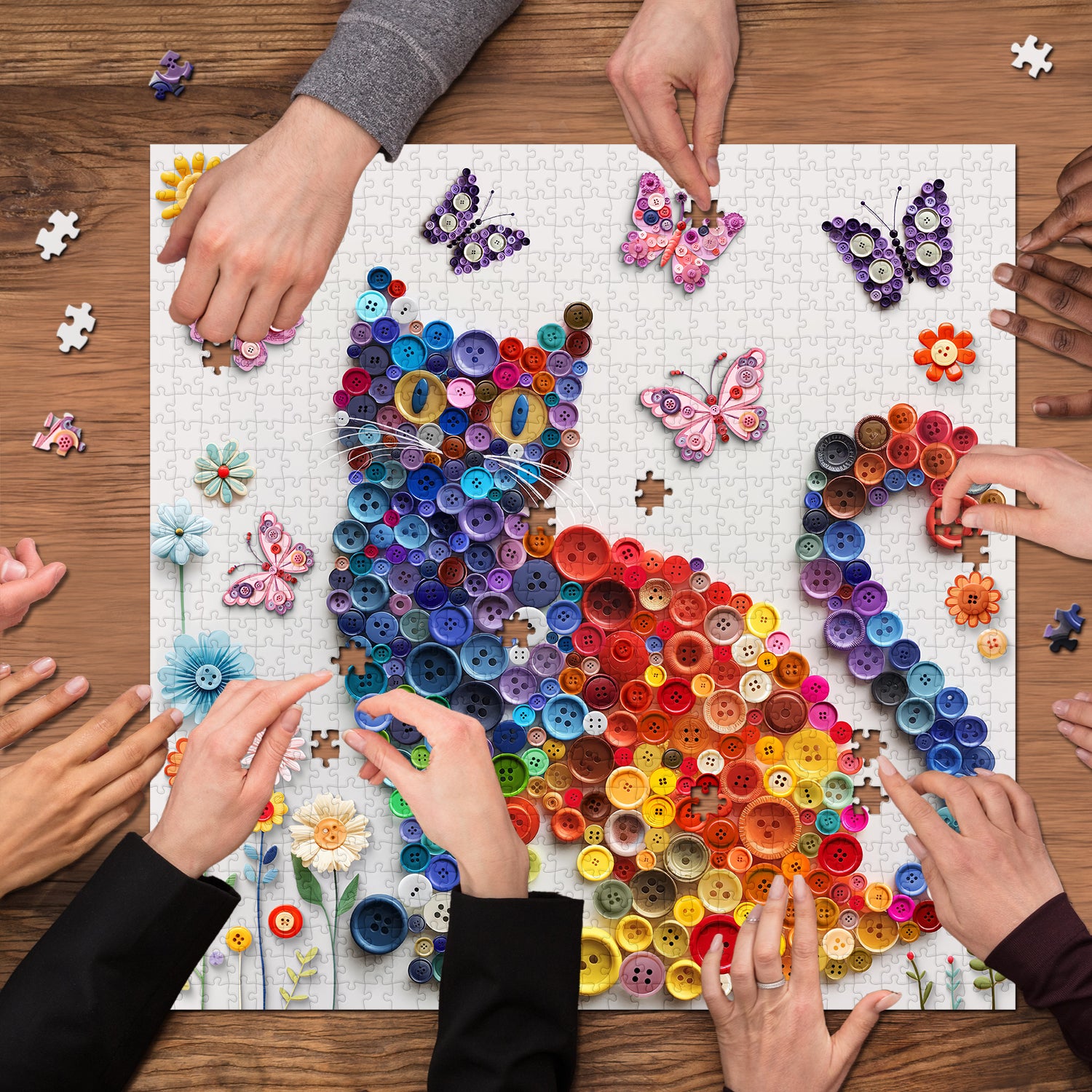 BOCKS CAT CAT puzzle puzzle 1000 pezzi