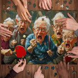 Énergique Ping Pong Puzzle 1000 pièces 1000 pièces