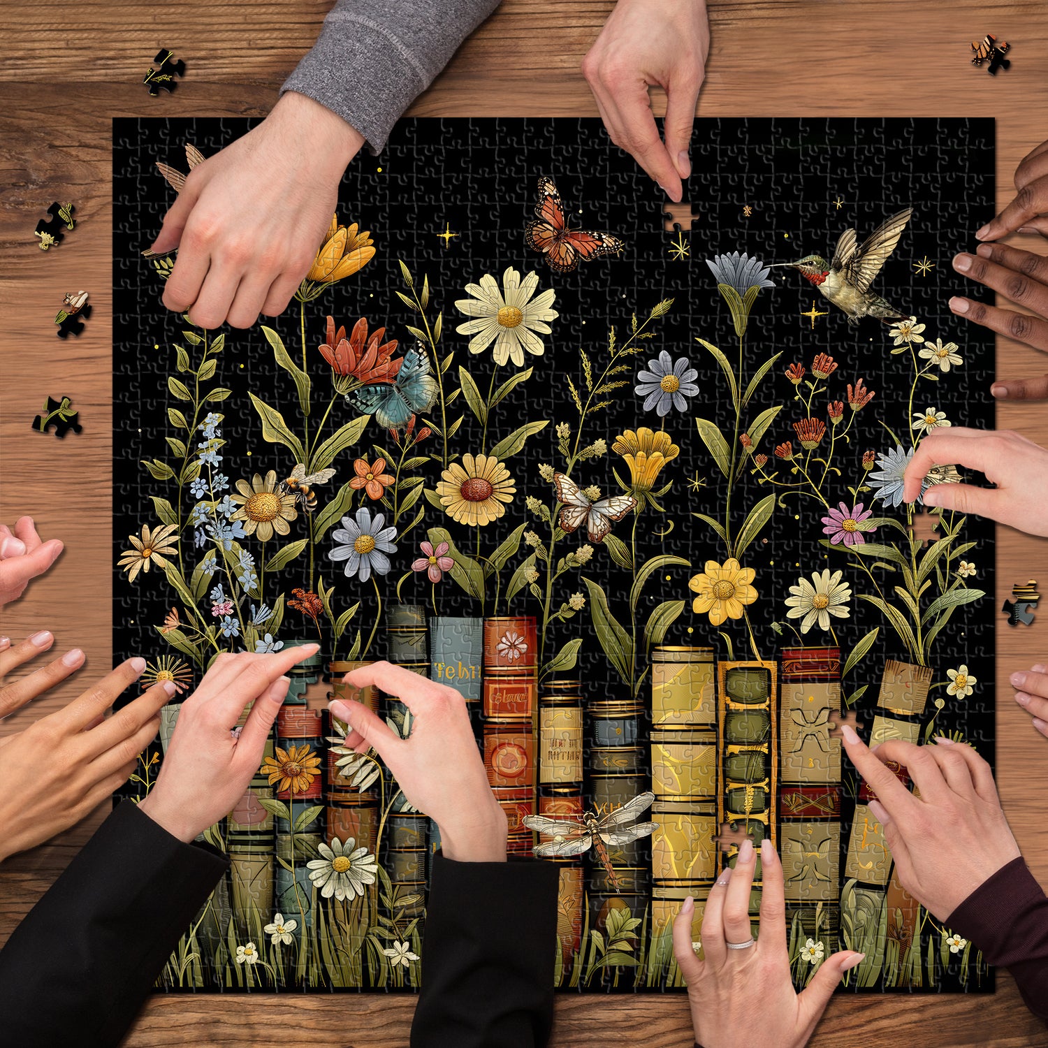 Fiori di saggezza puzzle puzzle 1000 pezzi