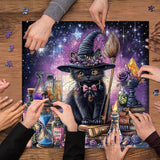 Meow Starry Night Jigsaw Puzzle 1000 pezzi