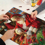 Pun puzzle da puzzle da cucito Babbo Natale 1000 pezzi
