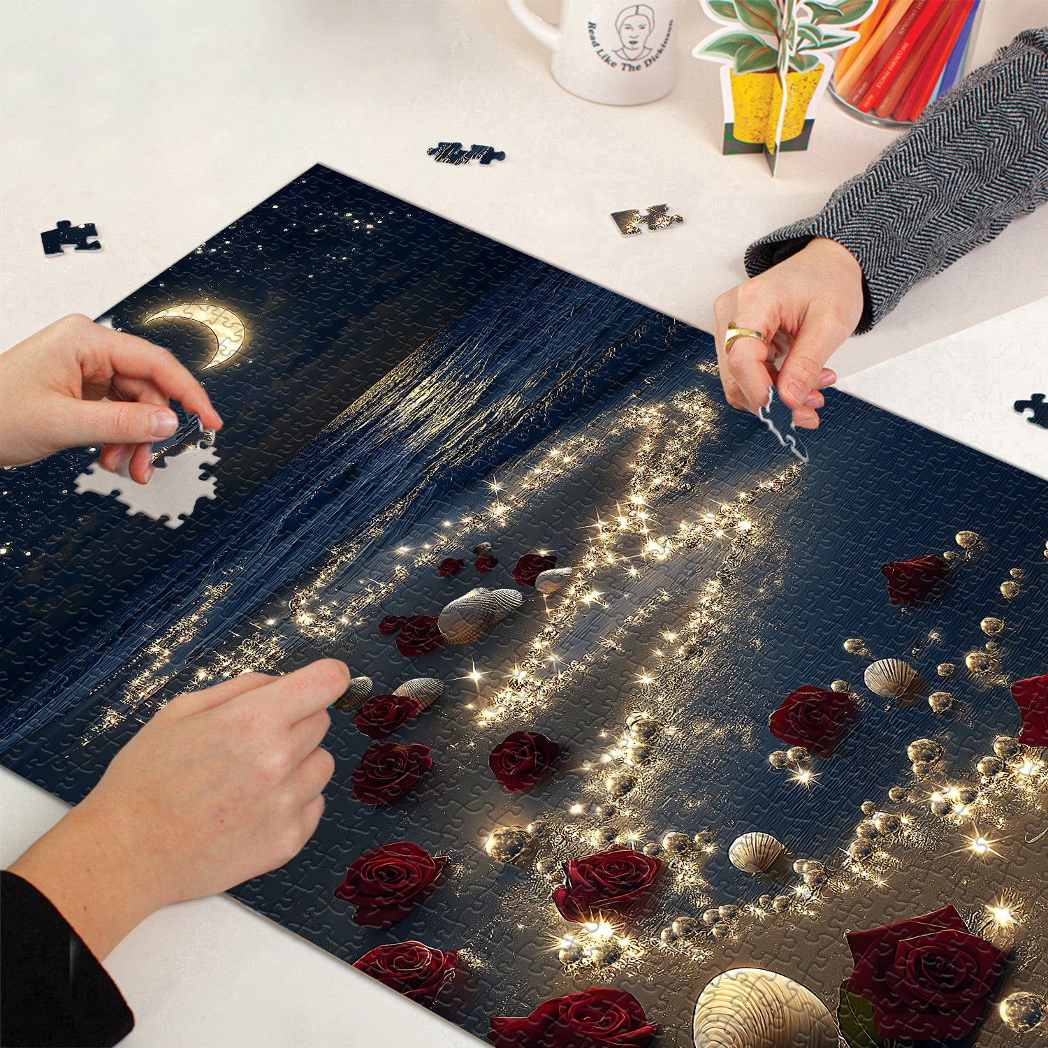 Sea of Roses puzzle puzzle 1000 pezzi
