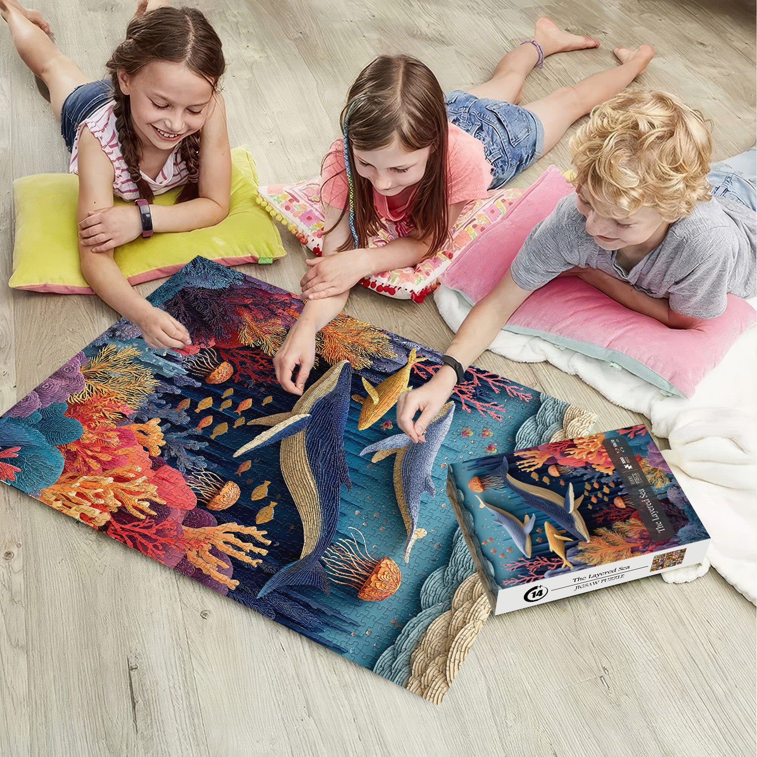 The Layered Sea Jigsaw Puzzle 1000 Pieces