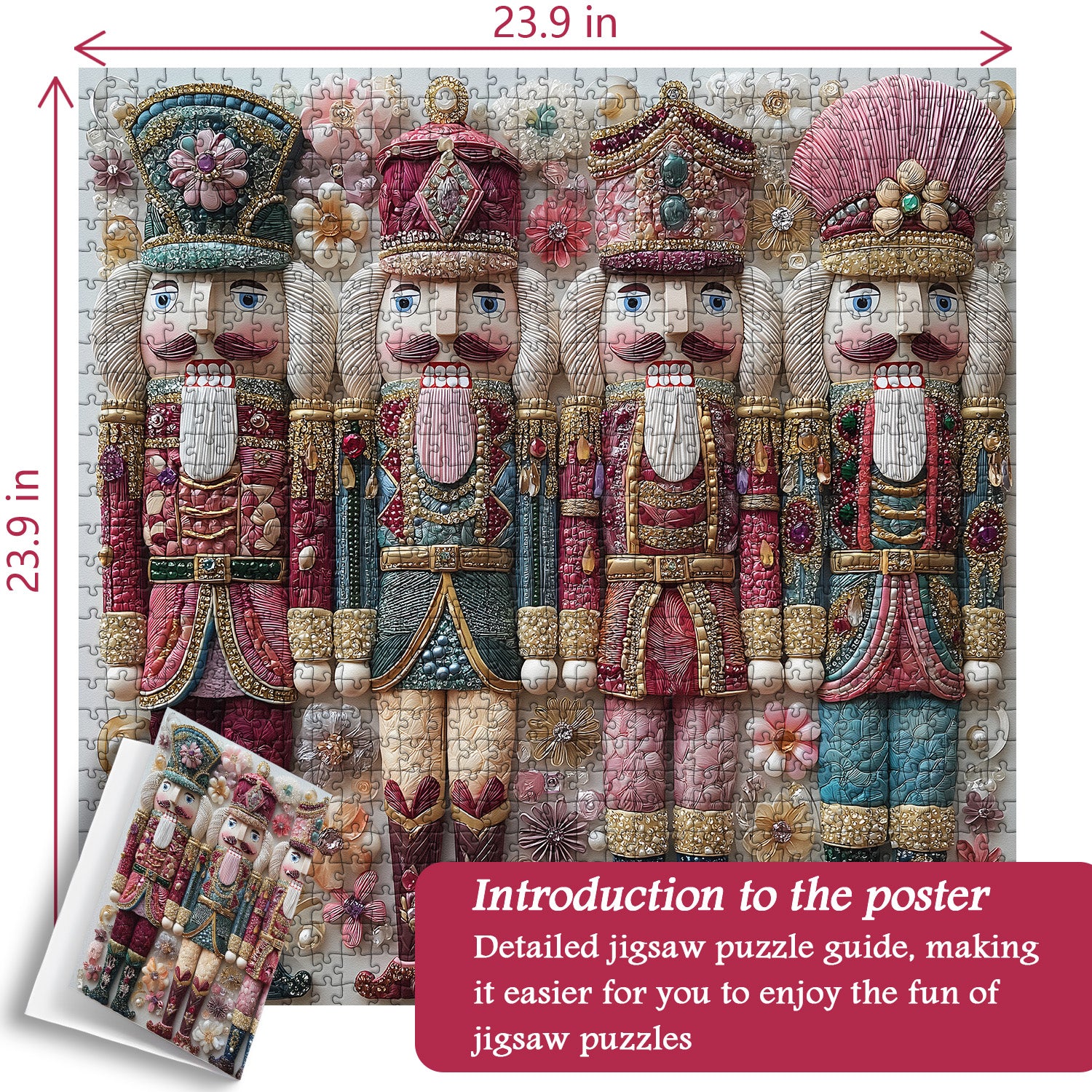 Crystal Nutcracker Puzzle 1000 pièces