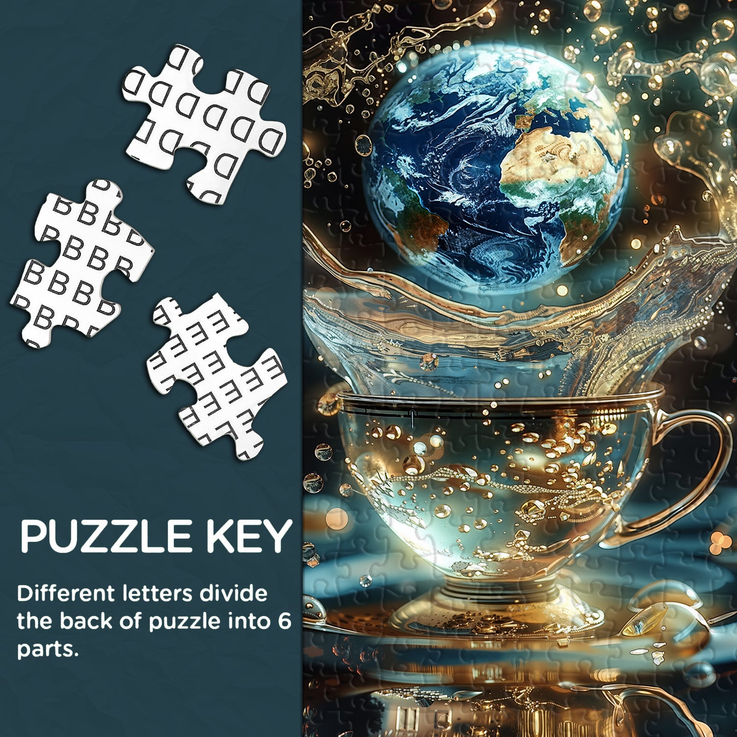 Puzzle tazza di terra puzzle 1000 pezzi