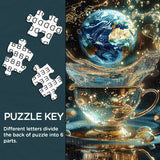 Puzzle tazza di terra puzzle 1000 pezzi