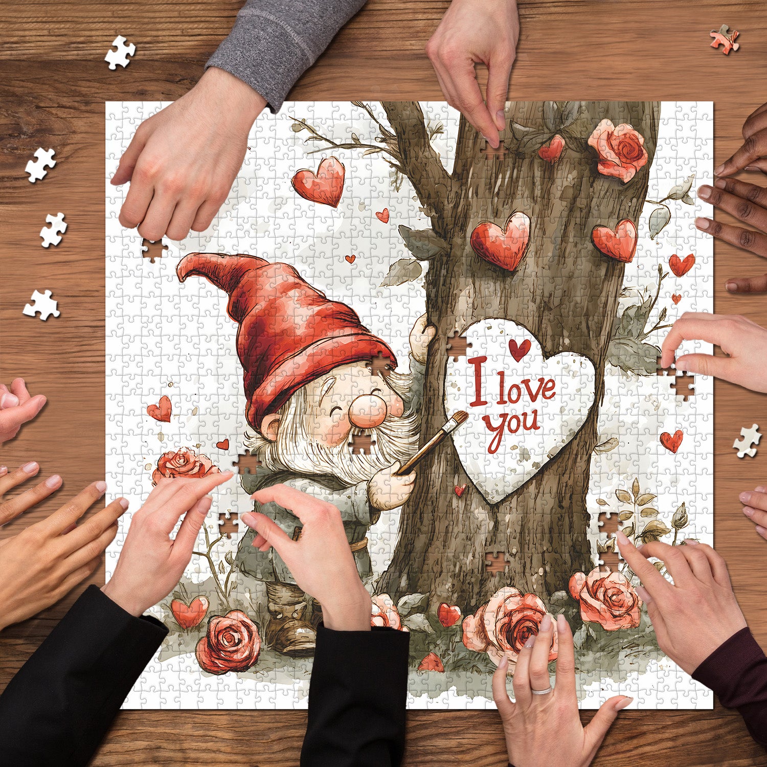 Pittura amore puzzle puzzle 1000 pezzi