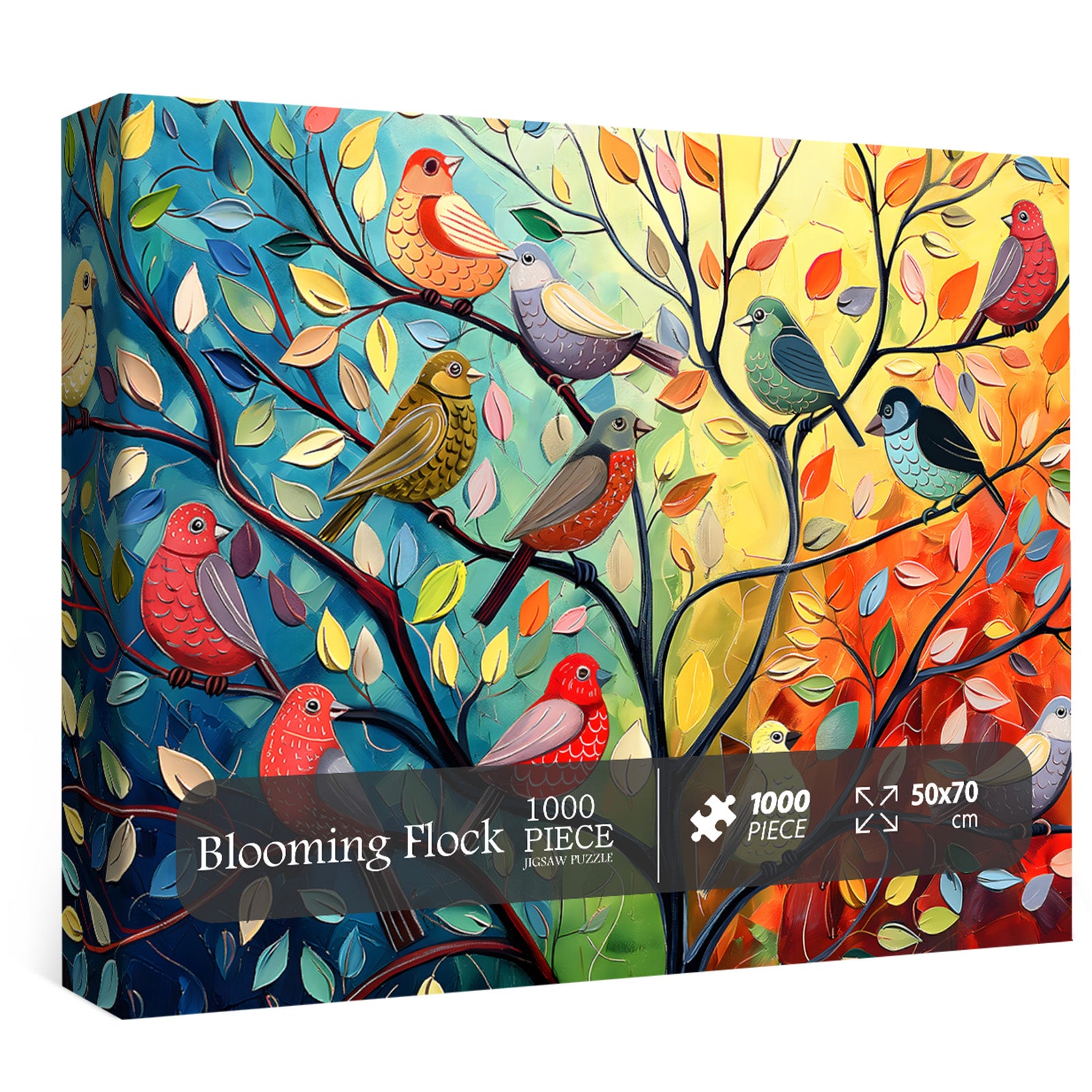 Blooming Flock Jigsaw Puzzle 1000 piezas