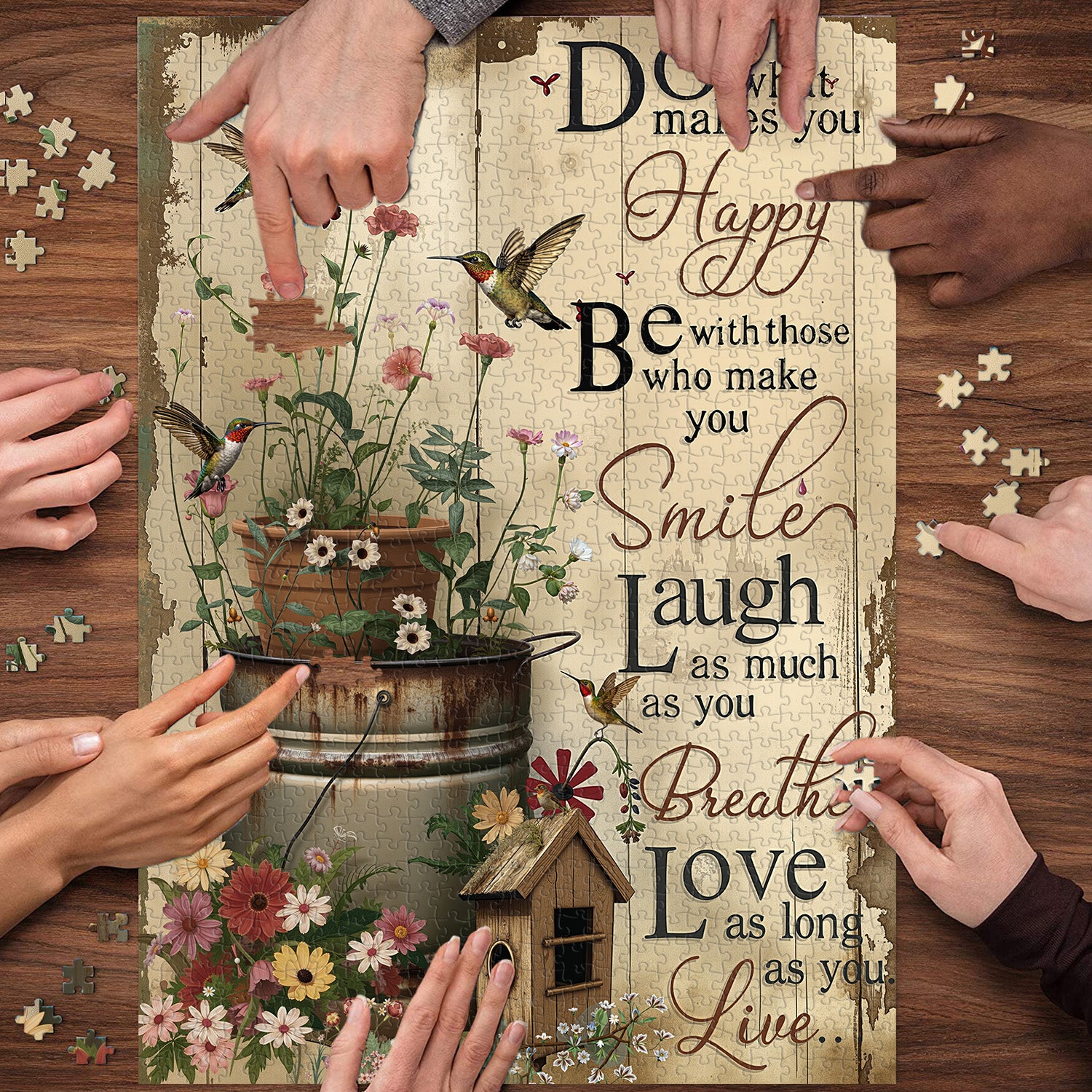 Fai quello che vuoi puzzle puzzle 1000 pezzi