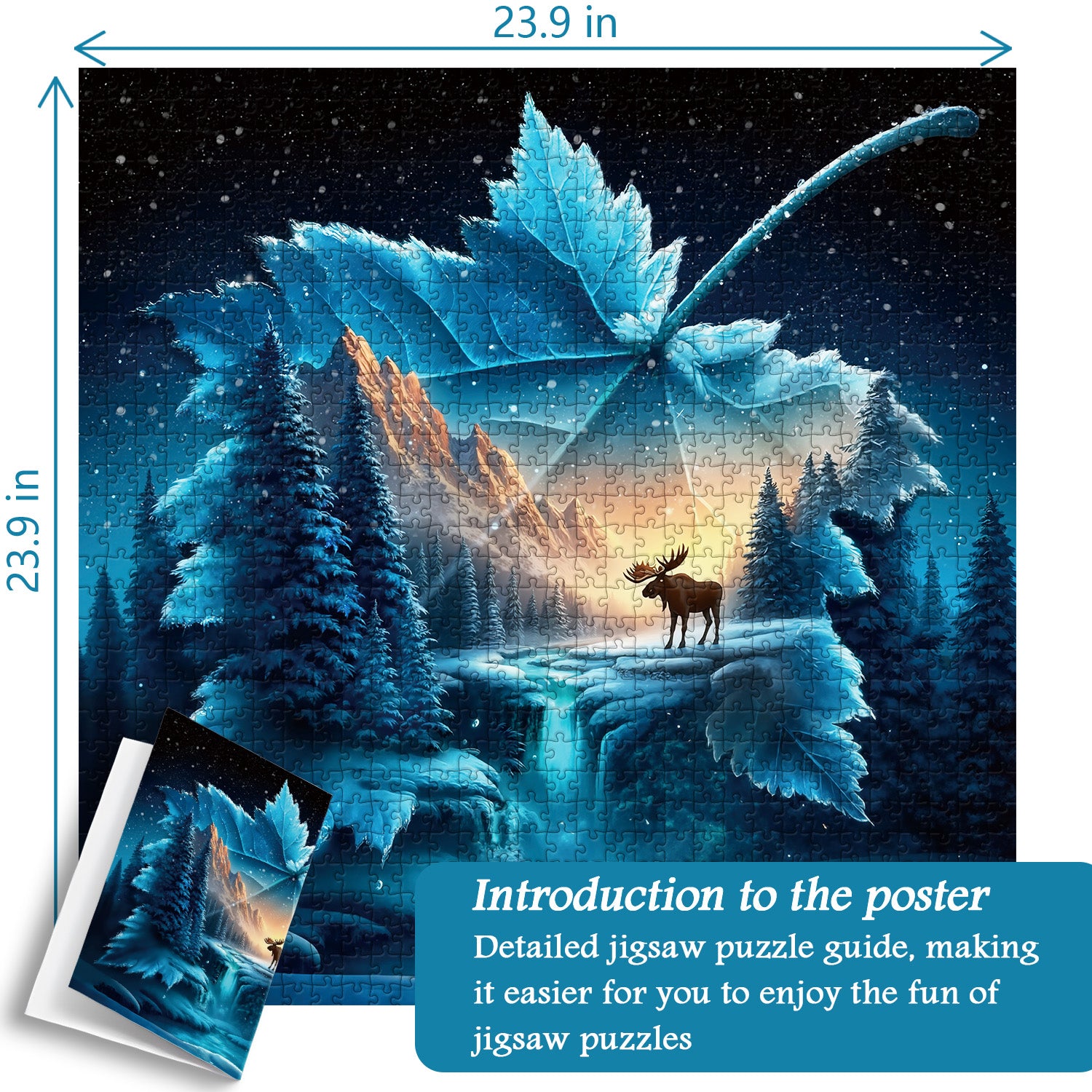 Frozen Eden Jigsaw Puzzle 1000 Pieces