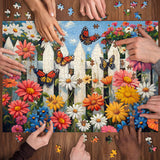 Puzzle giardino farfalla puzzle 1000 pezzi