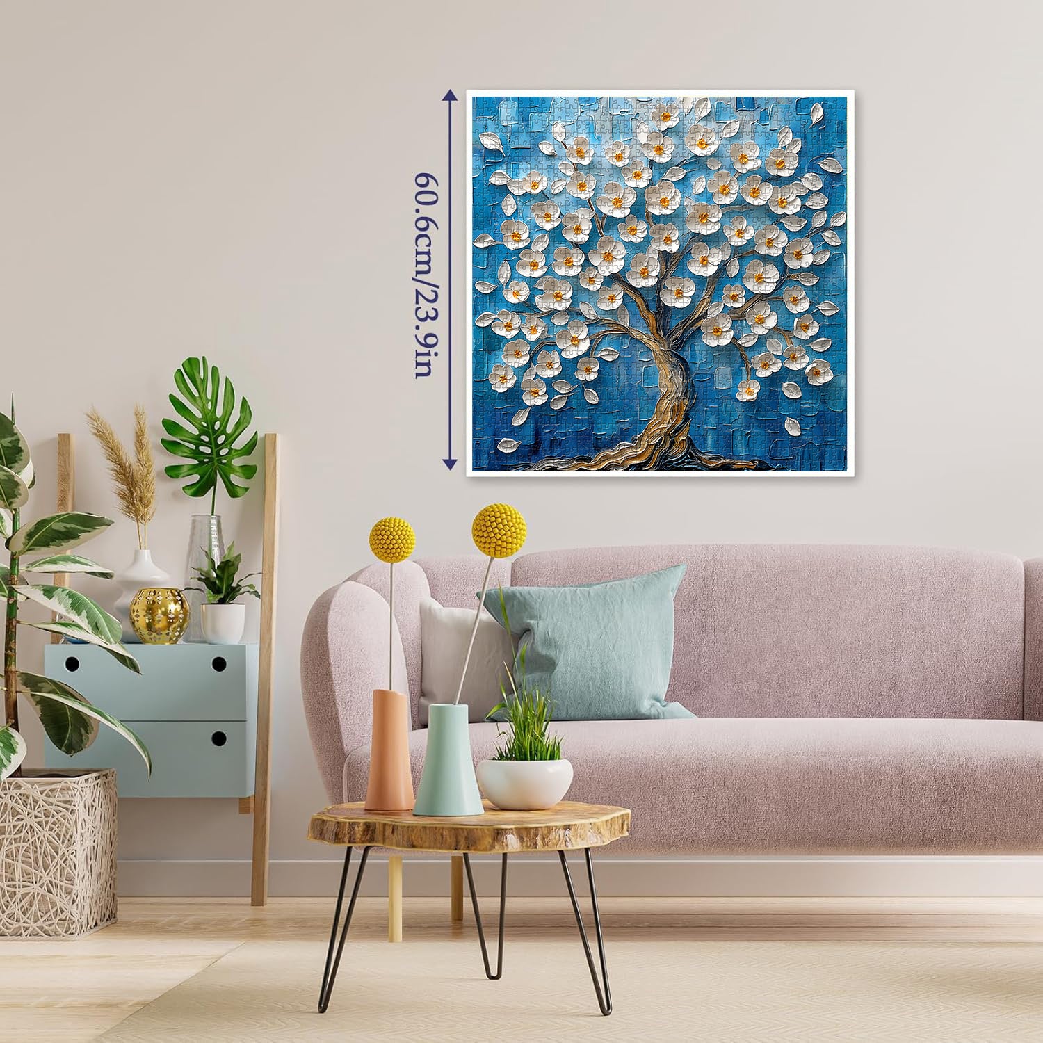 Splendido puzzle di alberi 1000 pezzi