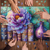 Puzzle de puzzle de floraison littéraire 1000 pièces