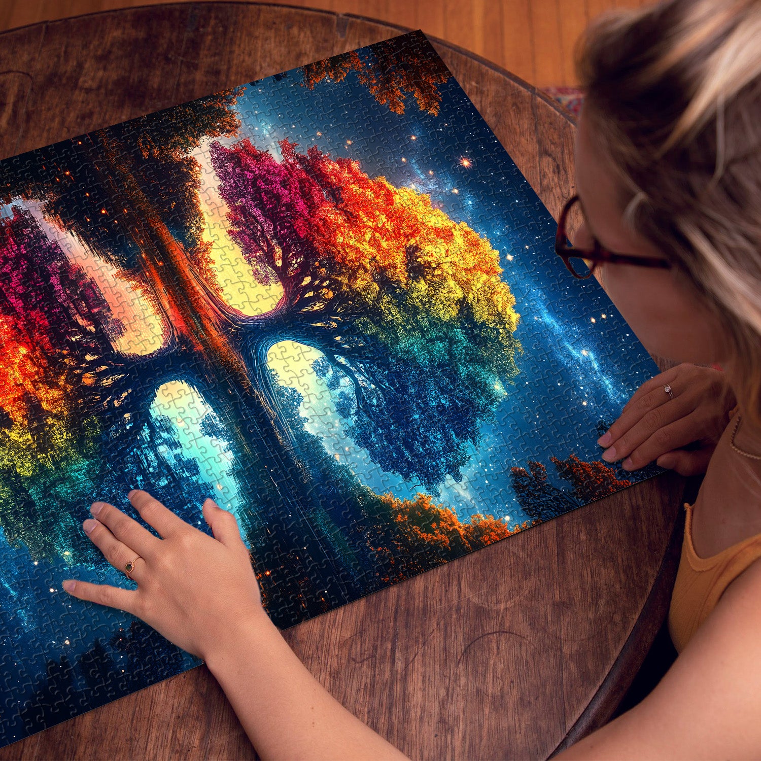 Starry Tree Jigsaw Puzzle 1000 Pieces