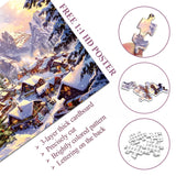 Puzzle a squarciali di yuletide 1000 pezzi