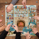 Accoglienti puzzle d'angolo puzzle 1000 pezzi