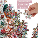 Gilded Feathers Jigsaw Puzzle 1000 Pieces