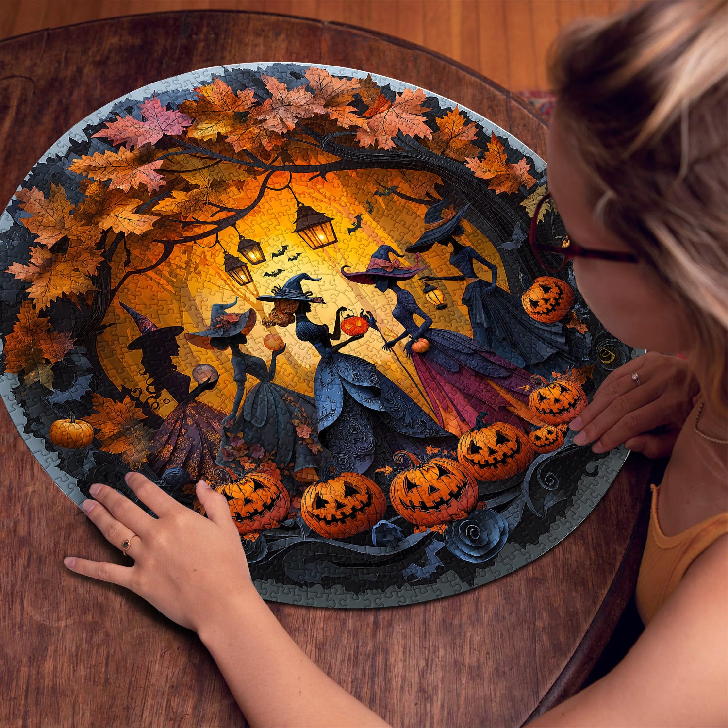 Stregoni notturno puzzle puzzle 1000 pezzi