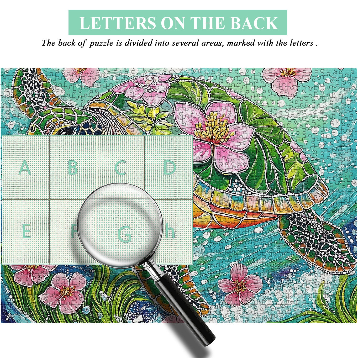 Turtle's Voyage Jigsaw Puzzle 1000 pezzi