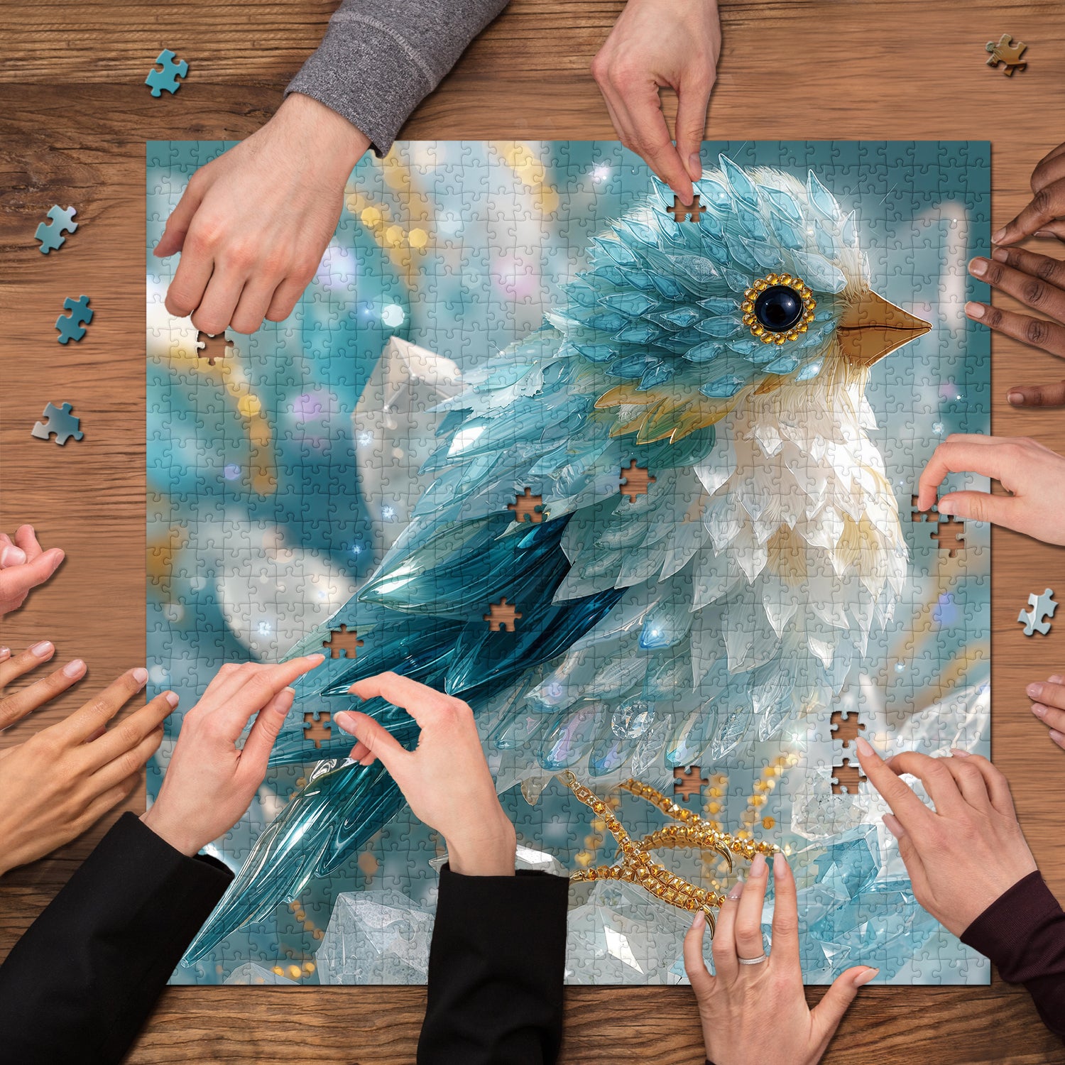 Puzzle puzzle di cristallo 1000 pezzi