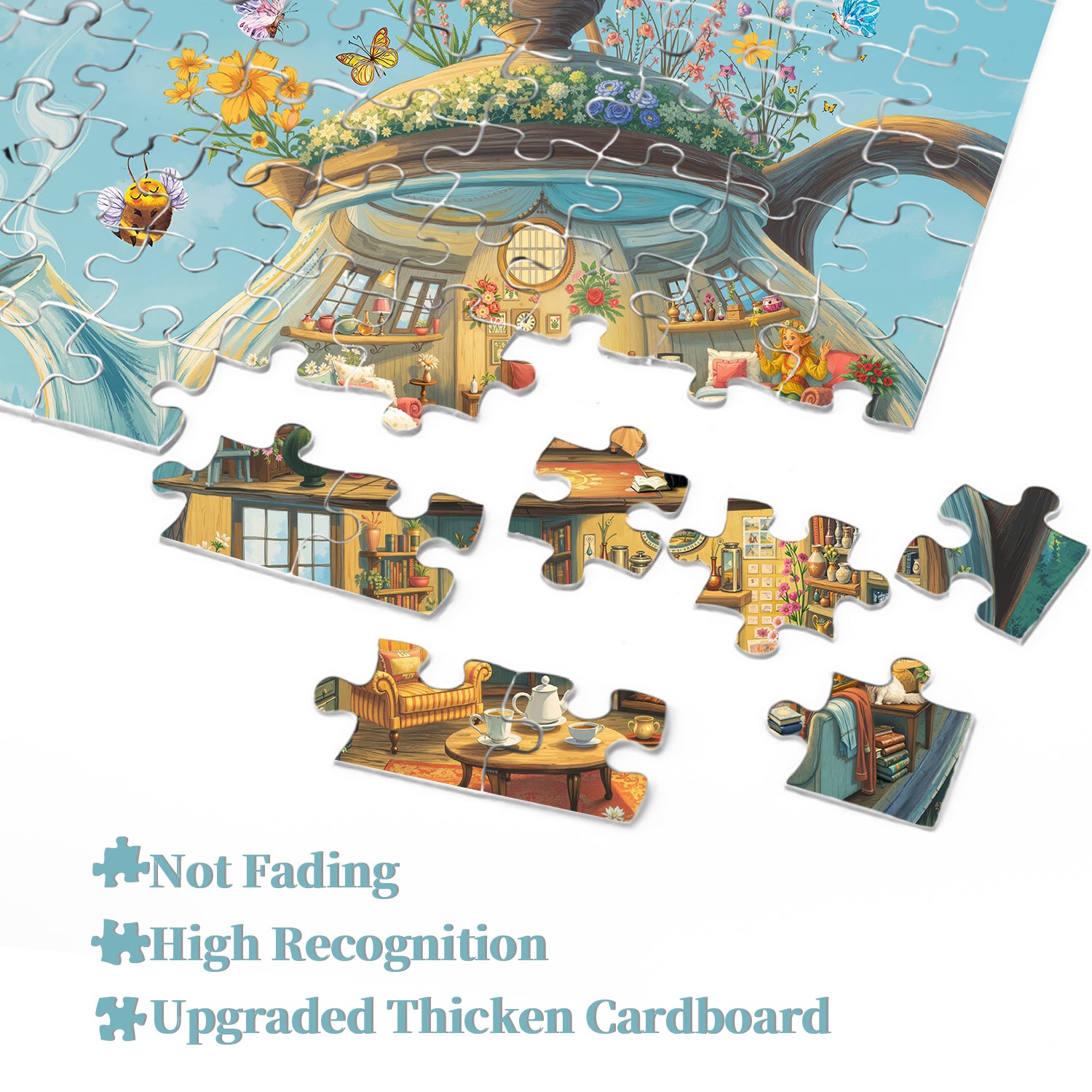 Vetro teiera casa puzzle puzzle 1000 pezzi