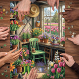 Gardener Flower Room College Puzzle 1000 pezzi