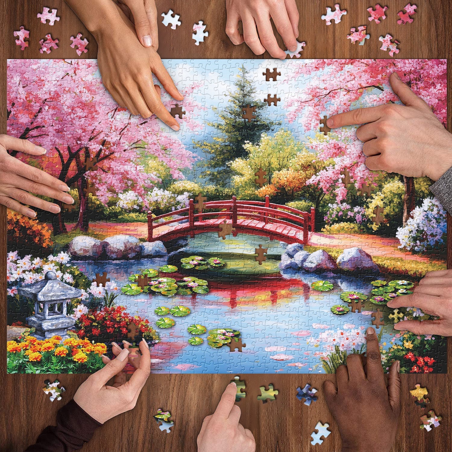 Blossom Garden puzzle puzzle 1000 pezzi