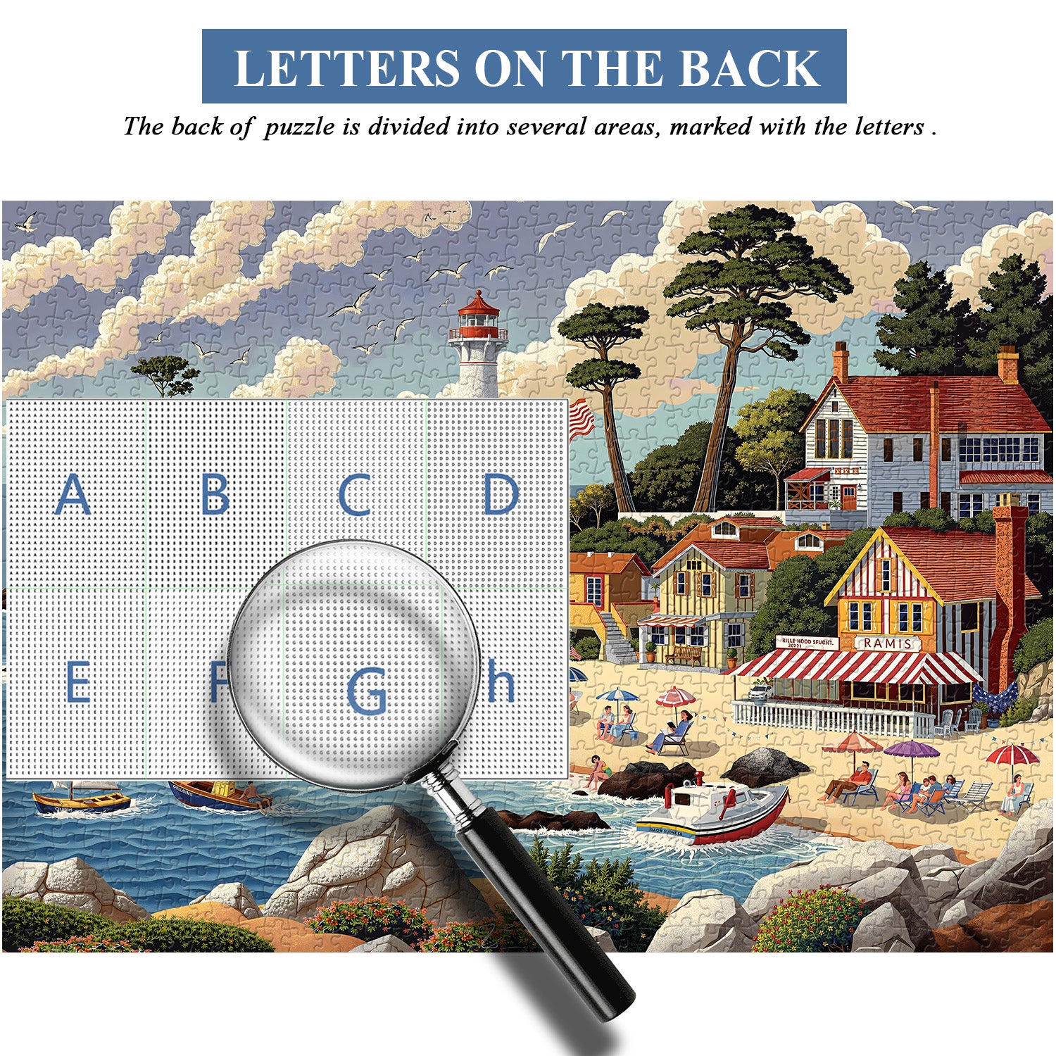 Sunshine Coast Jigsaw Puzzle 1000 pezzi