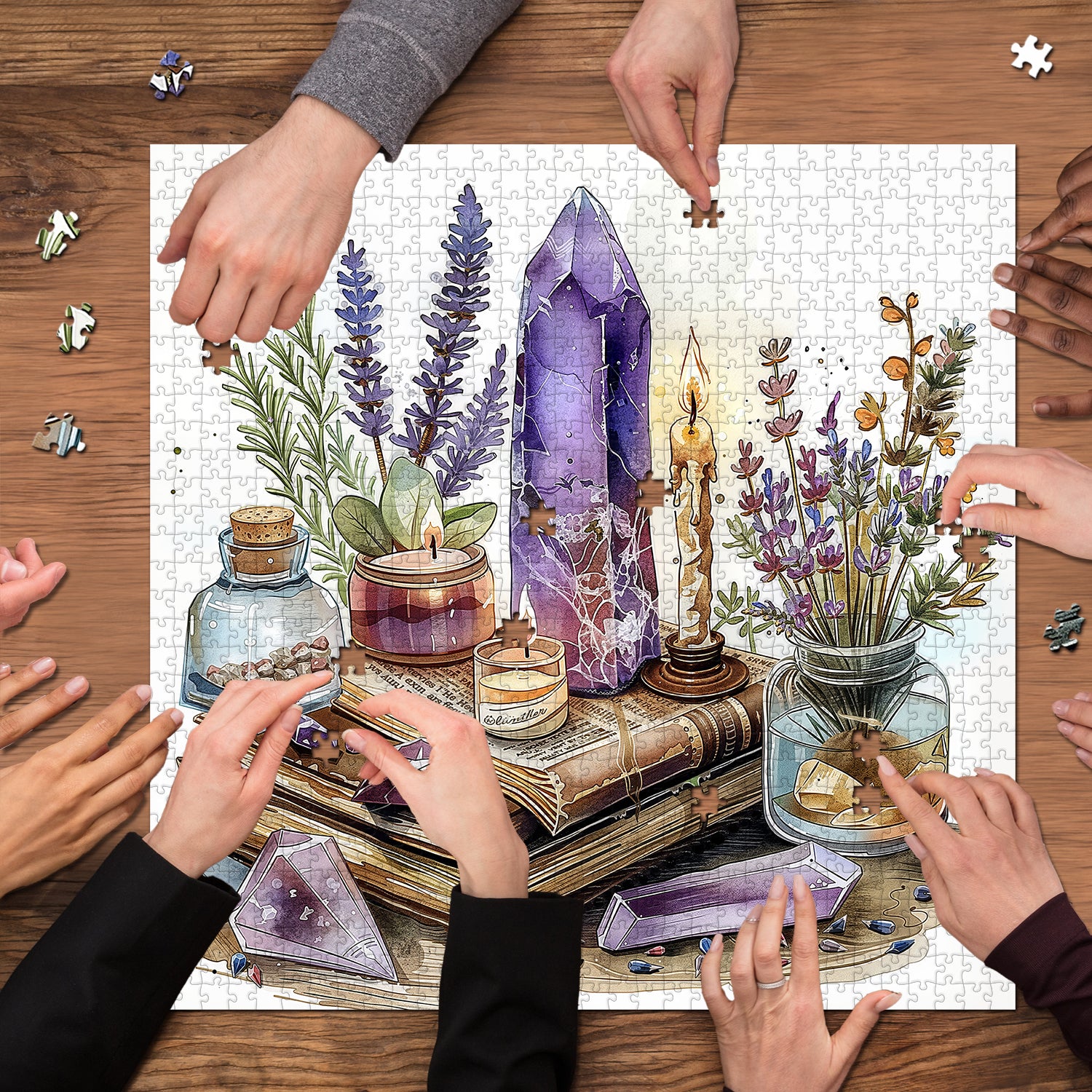 Crystal Books Puzzle 1000 pièces 1000 pièces