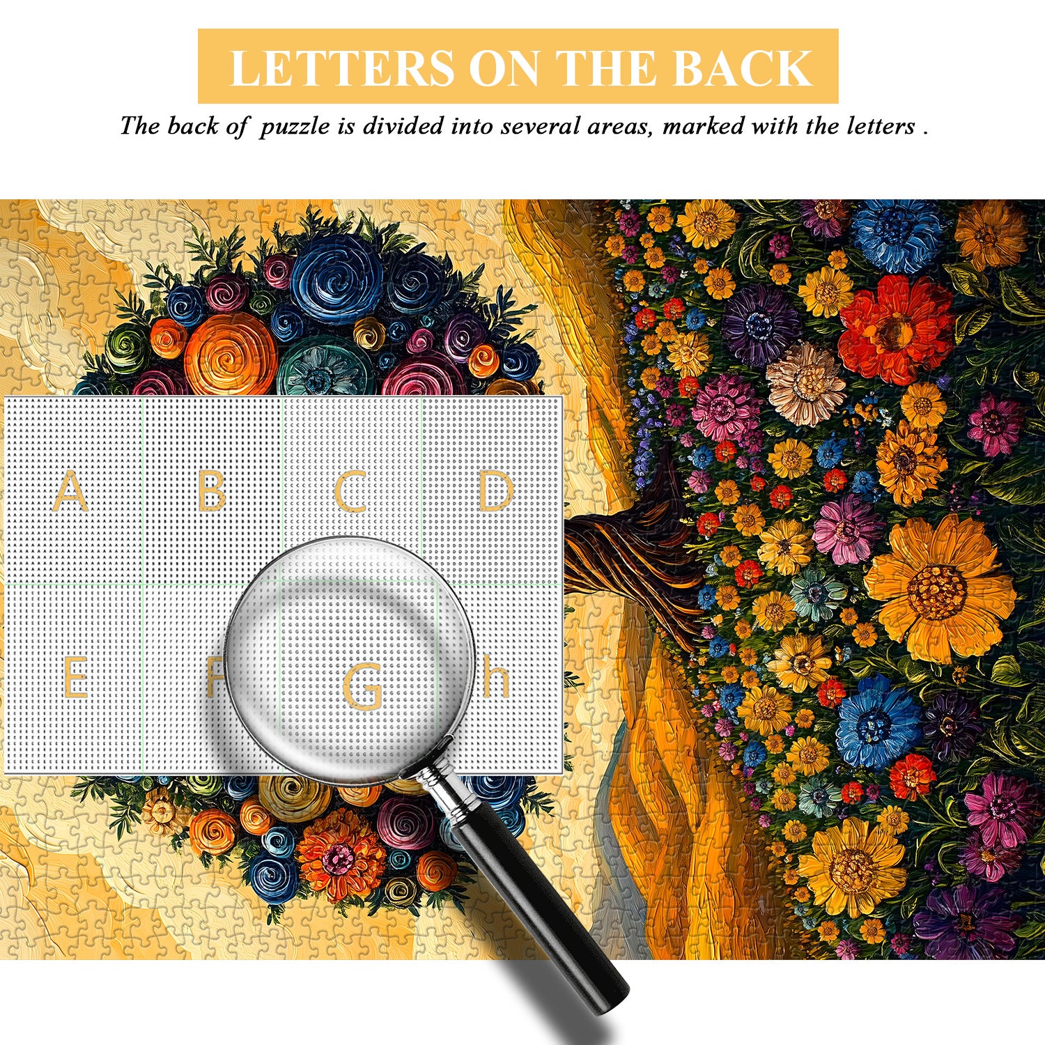 Blühender Baum des Lebens -Puzzles 1000 Stücke