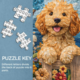 Cucciolo di giardino puzzle puzzle 1000 pezzi