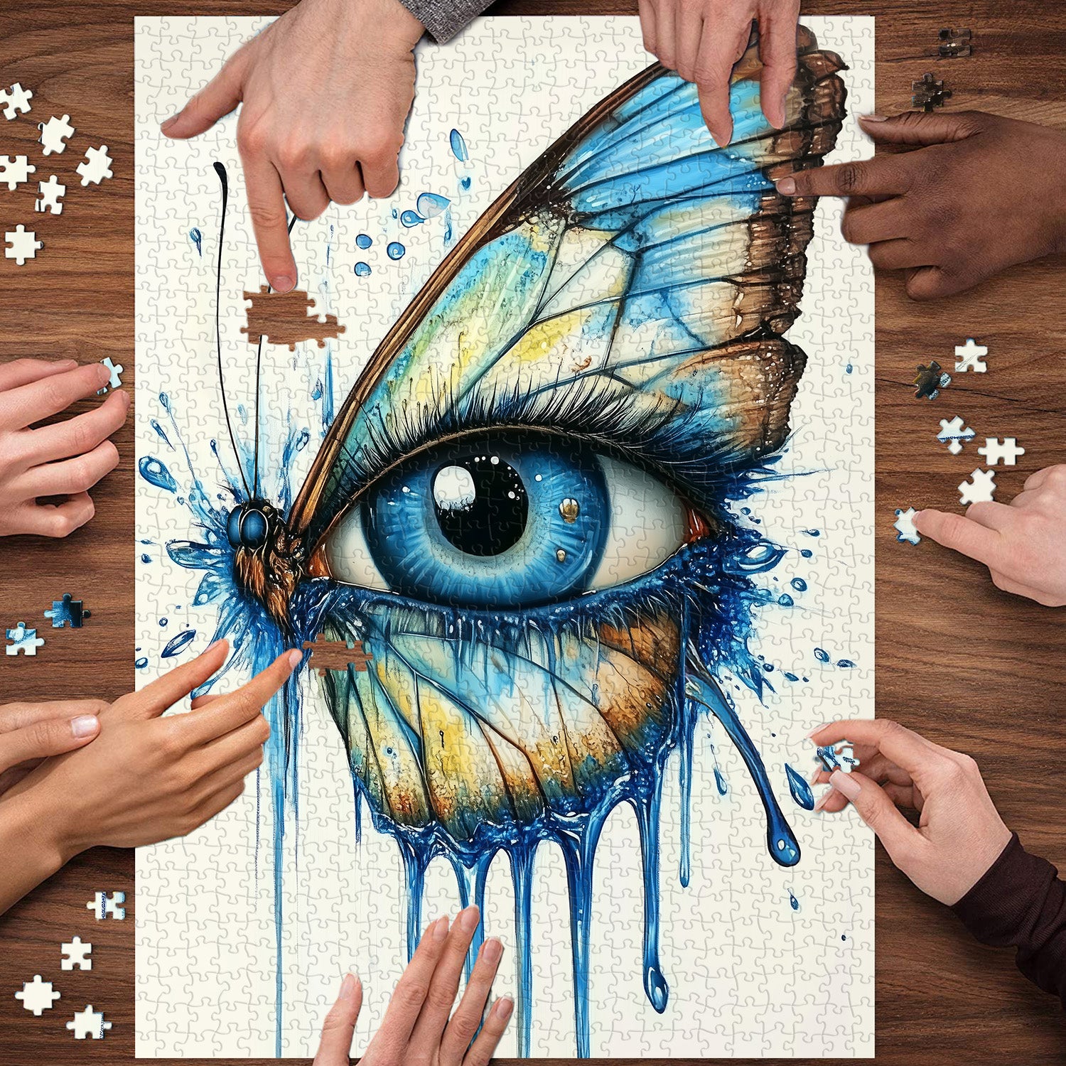 Buttfly Vision puzzle puzzle 1000 pezzi